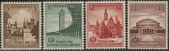 Stamp Germany Mi 665-8 Sc 486-9 3rd Reich Gymnastics Sports Breslau MNG
