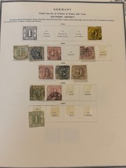 German & State Stamps in Scott Specialty 3 ring album M&U -1938 incl BOB L2034