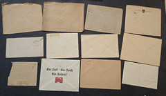 Imperial & Third Reich Nazi German Covers Postcards Berlin Vienna Theater Mail