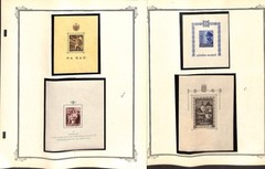 Croatia Stamp Collection on 17 Scott Specialty Pages, World War 2 Mint (CB)