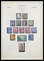 GERMANY Deutschland France 1945-1948 French Zone MNH MH Used Stamp Collection