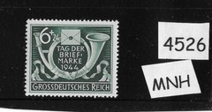 MNH WWII Germany stamp / Third Reich / 1944 Stamp day / Hitler’s Culture fund