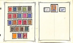 Croatia Stamp Collection on 17 Scott Specialty Pages, World War 2 Mint (CB)
