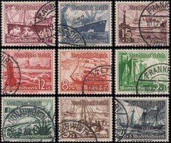 Germany #B107-B115 set Used