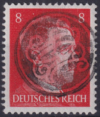 SBZ Local Issues 8 Pf Uncancelled Handstamp Overprint Postfrisch 1945