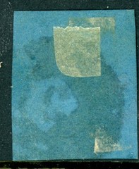 Germany States 1855 Prussia 2 ngr Black/Dark Blue Scott #11 VFU L13