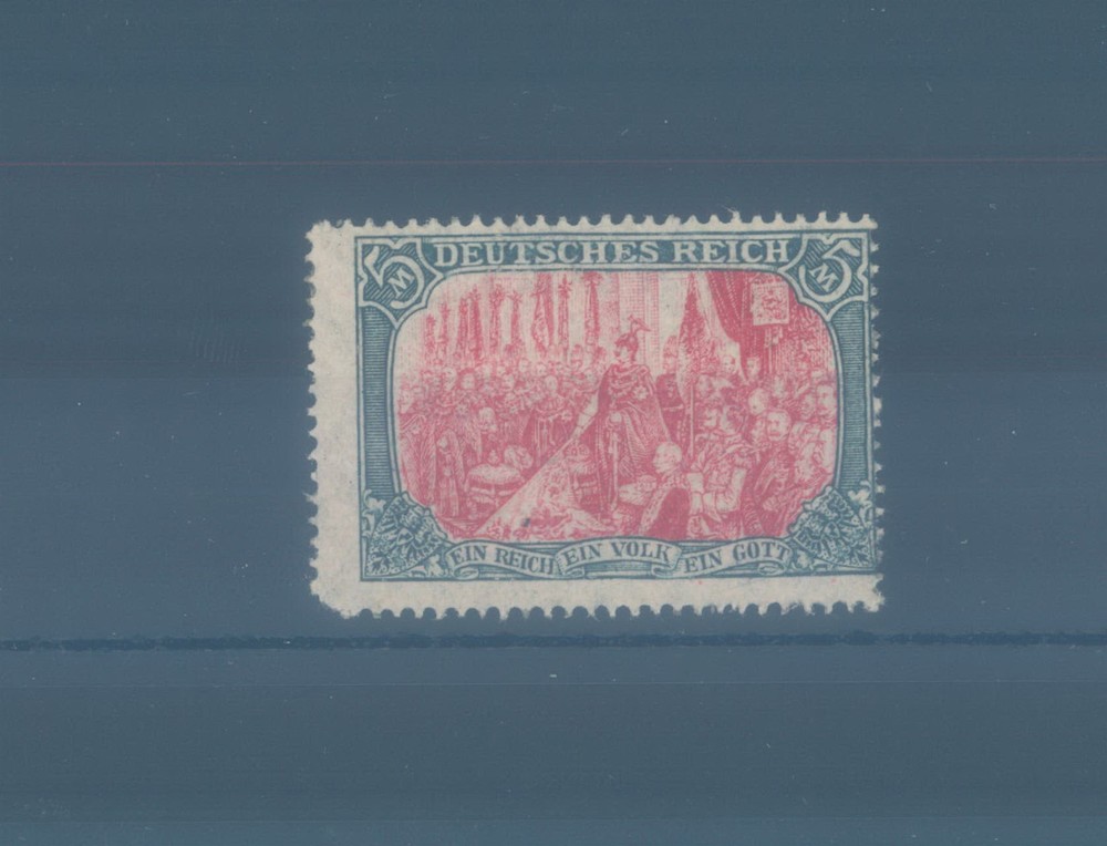 GERMANY Empire 1902-1904 MLH 5 mark – no wmk (CV $345 EUR300)