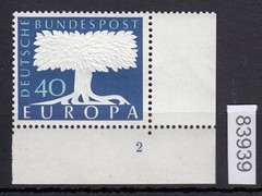 Federal 1957, Mich. No.: 269 ** FN 2 corner edge shape number