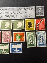 Germany #692,695,724,726,734,740,743-46,748,749,751,771,772 MH Value $ 33.00