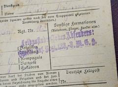 WW1 WWI Imperial German military mail soldiers feldpost postcard lot x 3 1917-18