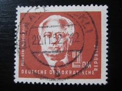 DDR EAST GERMANY Mi. #254ca scarce used expertized stamp! CV $36.00