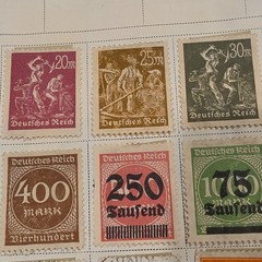 Germany Bund etc vf used MH MNH collections in High CAT