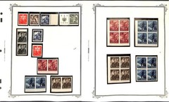 Croatia Stamp Collection in Scott Specialty Album, World War 2, 60 Pages