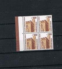 Berlin MiNr. 799 ** mint wonderfully from the margin in a block of four