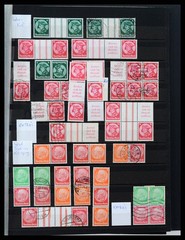 GERMANY REICH 1910-1942 Combinations MNH MH Used 2 Stockbooks Stamp Collection