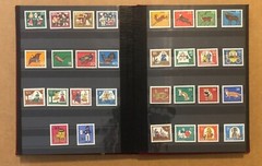 COMPLETE MINT COMMEMORATIVE AND SEMI-POSTAL ISSUES WEST GERMANY 1961-1968 SCARCE