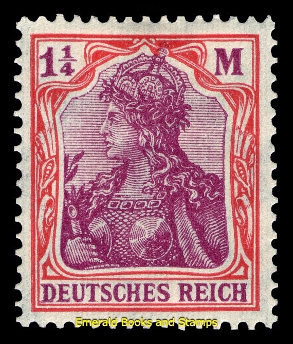 EBS Germany 1922 – Germania (X) – ¼ Mark – Michel 198 – MNH**