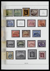 GERMANY SAAR 1920-1959 MNH MH Used Partly Double Lindner Album Stamp Collection