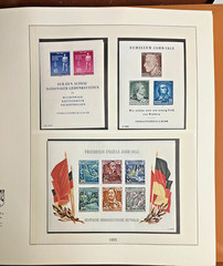 Stamps DGR East Germany Complete Set Mint 1947-1990 Lovely Albums