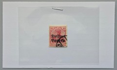 Germany Bavaria 10pf Germania Freistaat Bayern Overprint Used
