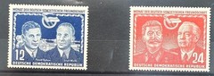 GERMANY DDR 92 – 93 Beautiful Mint VERY VERY Light Hinged Set