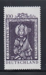 GERMANY Saint Adalbert MNH stamp