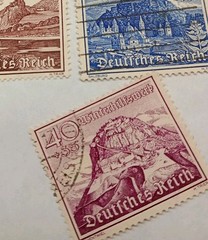 Complete Set German 1939 Deutsches Rhiech WW2 Winterhilfswerk & 5 1940 Stamps