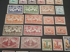 Danzig 1920/1923 * Mint Selection MH Full Sets Airmail +++