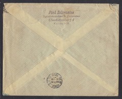 GERMANY 1928 ZEPPLIN COVER Sc. # C37 ON LZ 127 FRIEDRICHSHAFFEN TO MILWAUKEE WI