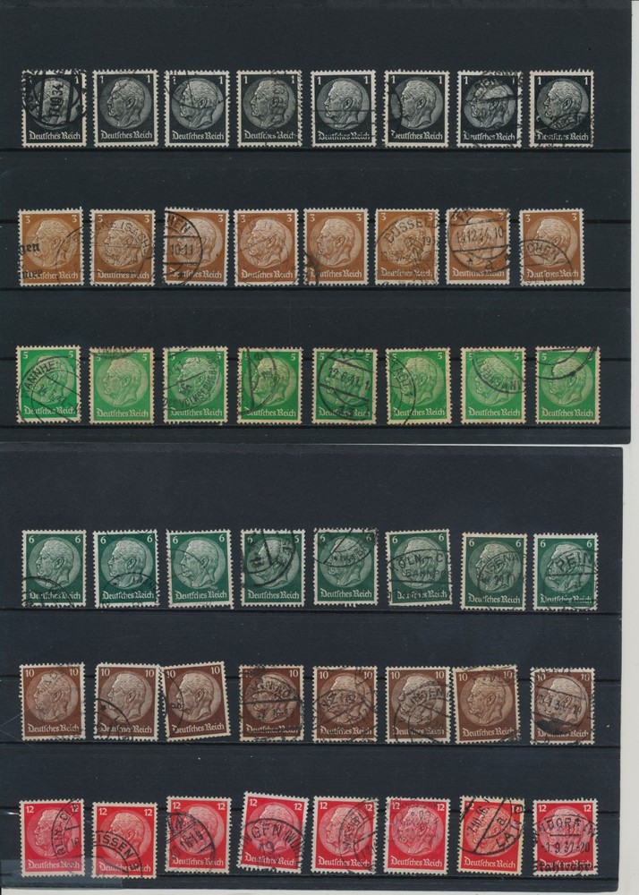 Germany, Deutsches Reich, Nazi, liquidation collection, stamps, Lot,used (BO 3)