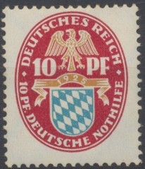Germany Stamps 1925 Arms of Prussia Welfare Fund Used + mint SG389/391 CV £29.25