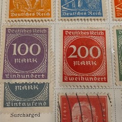Germany Bund etc vf used MH MNH collections in High CAT