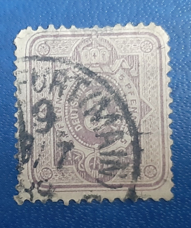 Germany Stamp Deutsches Reich 5 Pfennig 1889 Crown Mi. Nr. 40 (25133)