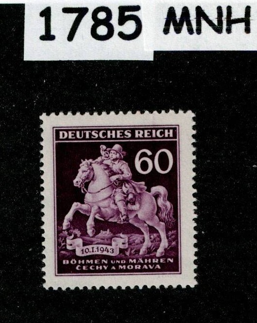 MNH Stamp Sc #84 Germany Czech Occupation 1943 Stamp collector day #1785