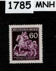 MNH Stamp Sc #84 Germany Czech Occupation 1943 Stamp collector day #1785
