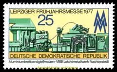EBS East Germany DDR 1977 – Leipzig Spring Fair – Michel 2208-2209 – MNH**