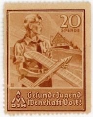 (I.B) Germany Revenue : Youth Fund 20pf (Third Reich)