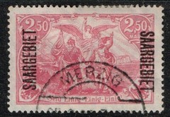German territory- Saar Scott 56-7 Used VF