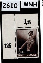 MNH Stamp Adolf Hitler 1939 B140 Culture fund Third Reich era Germany #2610