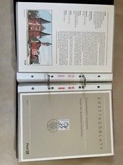 Germany ETB First Day Sheets 1997 Complete 46 Pieces Folder Clear Sleeves TOP