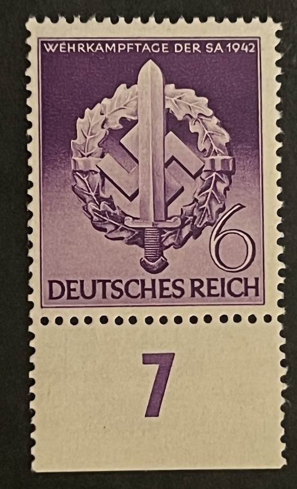 Travelstamps: 1942 Germany Stamps Sc# 528 Mi 818, Mint, Original Gum MNH OG