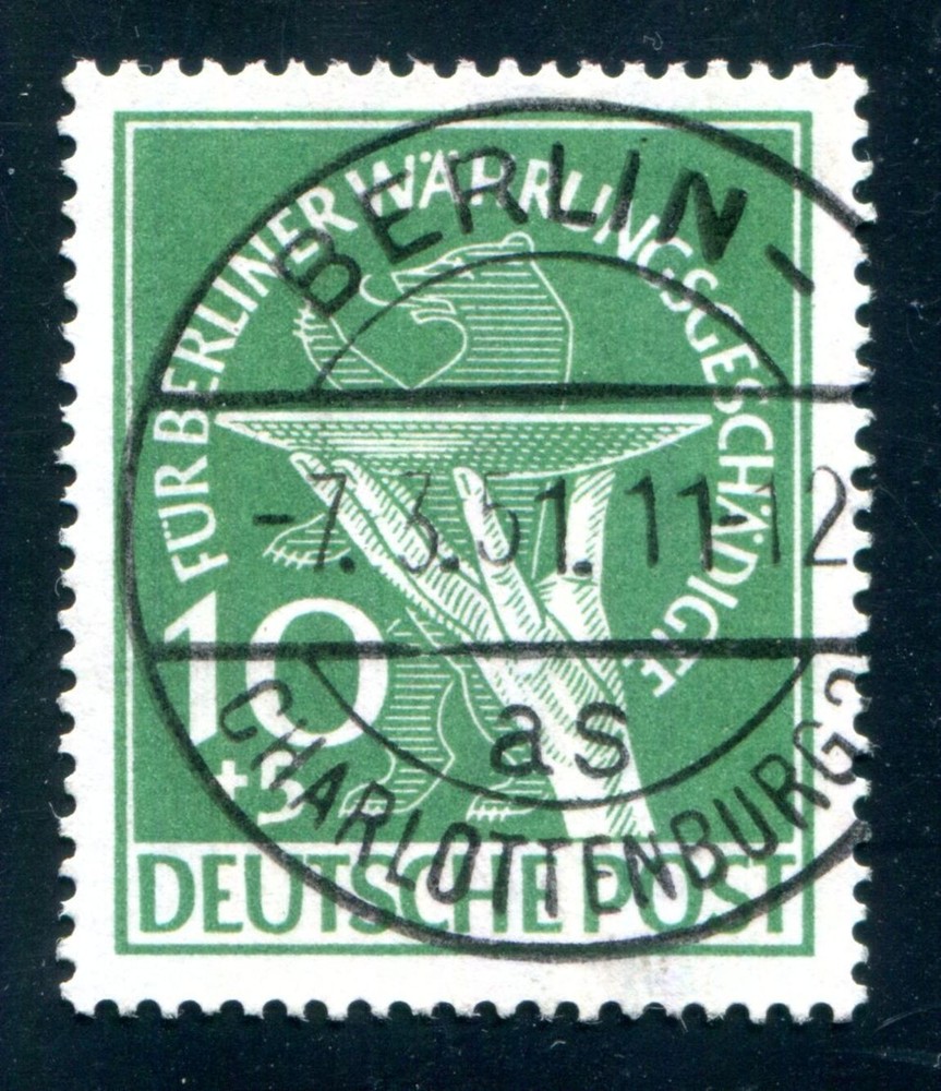 BERLIN 1949 68II used FLAWLESS LUXURY signed SCHLEGEL BPP (H2462c