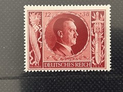 6 X 1943 German Reich 54th anniversary Stamp Deutschland Briefmarken