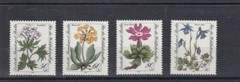 Berlin MNH ** 703-6 9NB204-7 Alpine flowers cat. 7.-