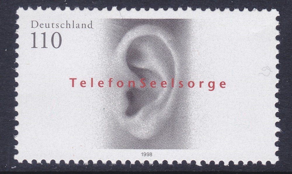 Germany 2020 MNH 1998 Telephone Help Lines for People in Distress Issue VF