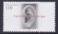 Germany 2020 MNH 1998 Telephone Help Lines for People in Distress Issue VF