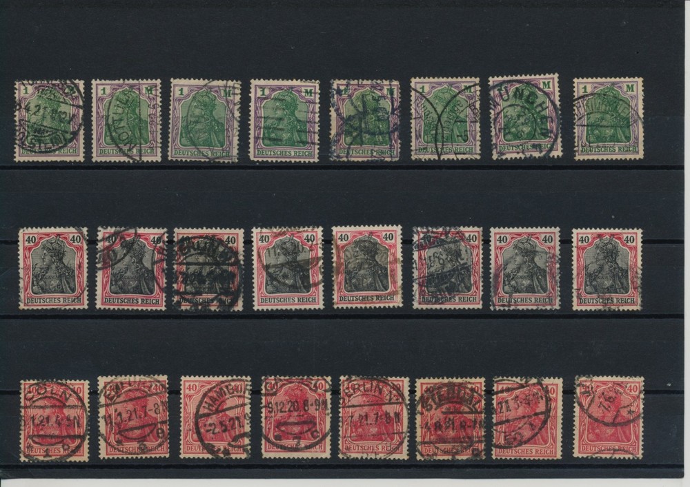 Germany, Deutsches Reich, Nazi, liquidation collection, stamps, Lot,used (BR 10)
