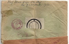 1952 East Germany censored Registered Postage Due cover to US