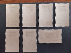 Saar, Saargebiet, 1932, Michel # 161-167