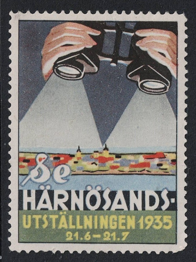 Germany 1935 Harnosands Event Poster Stamp MLH – S26459